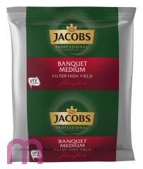 Jacobs Banquet Medium Filter High Yield 100 x 50 g, gemahlen, UTZ zertifiziert